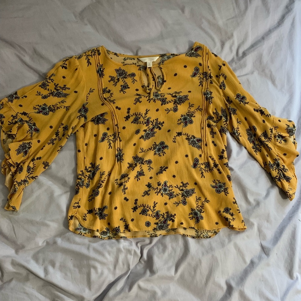 Lauren Conrad Floral Long Sleeve